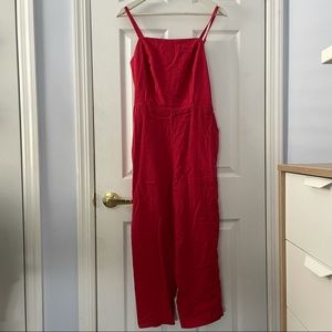 Old Navy Linen-blend Cami Jumpsuit